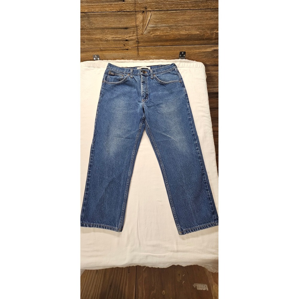 *See Measurements* Lee Regular Fit Mens Jeans Medium Wash Straight Leg Denim